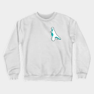 White Dino Crewneck Sweatshirt